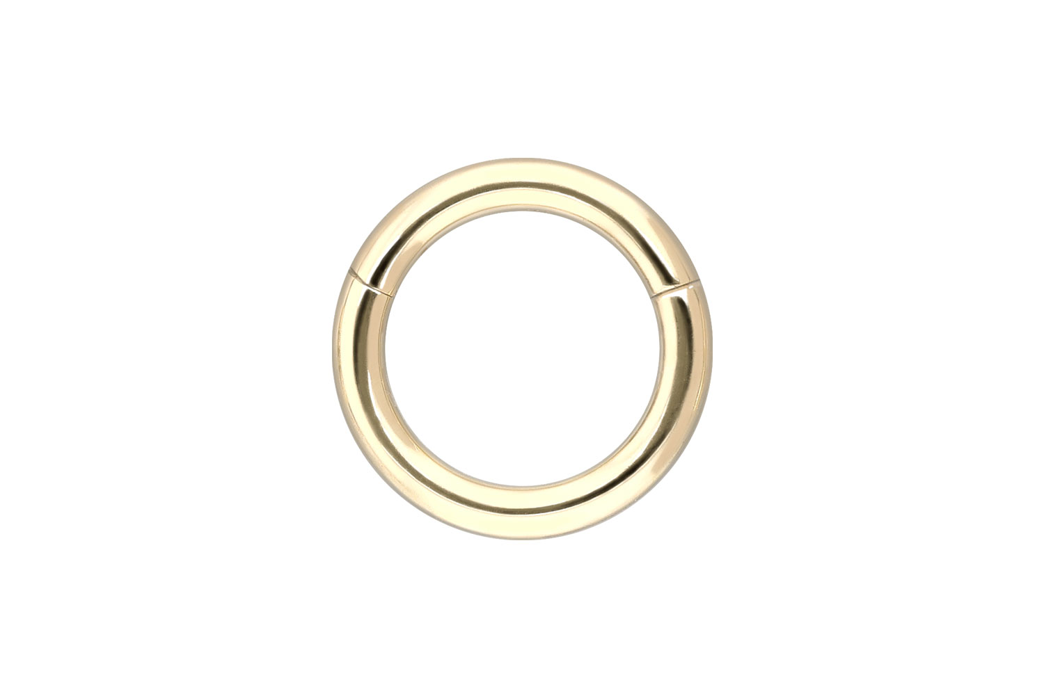 14/18 Karat Gold Segmentring Clicker Piercing